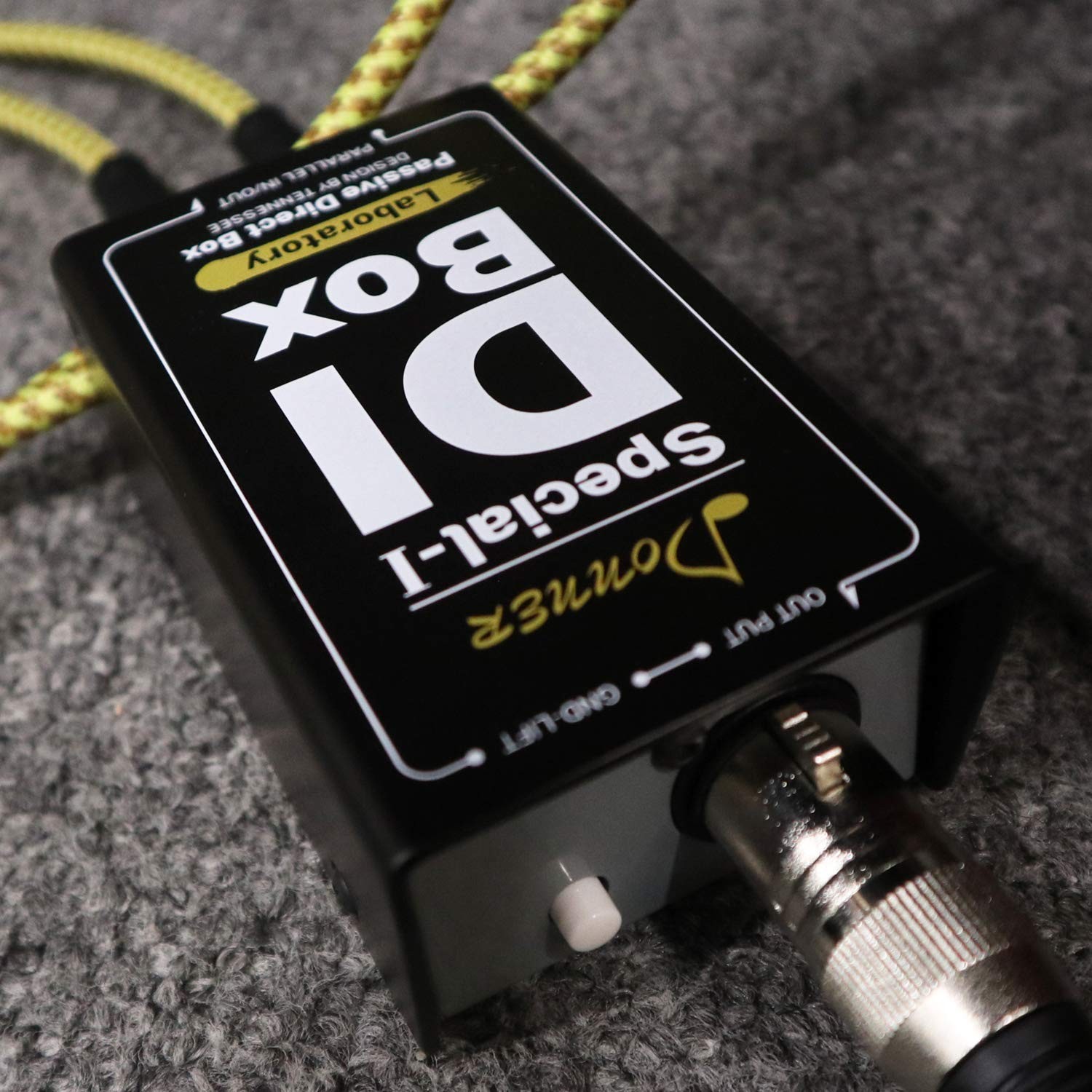 Donner Special-Ⅰ Professional High-Performance Passive DI-Box Compact, BLACK