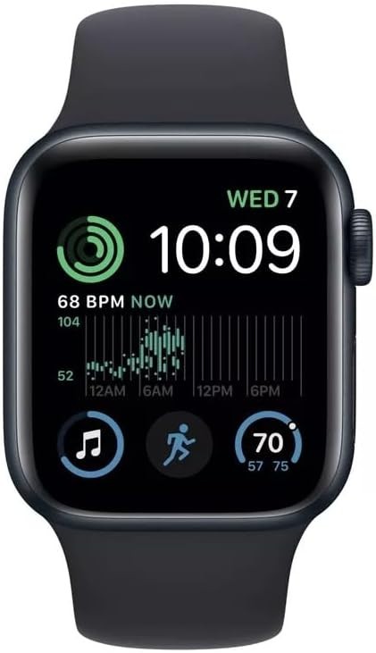 Apple Watch Series 7 Aluminum 45 mm GPS  Midnight A2474 Battery 71%