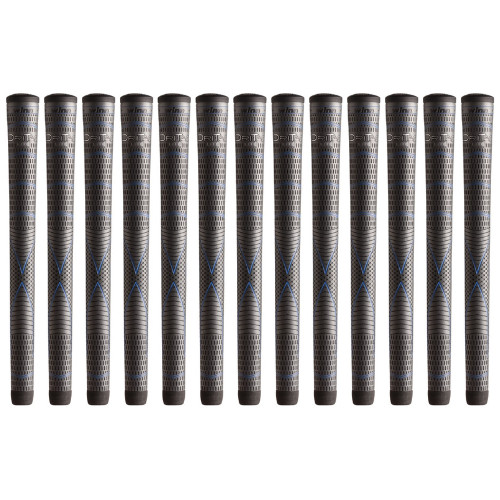 Winn Dri-Tac Lite Oversize Tacky Wrap Golf Grip, Dark Gray - 7DTL-DG