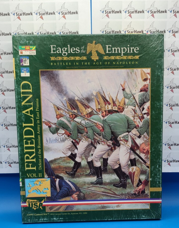VTG Box ex Cond. Games USA Friedland Unpunched