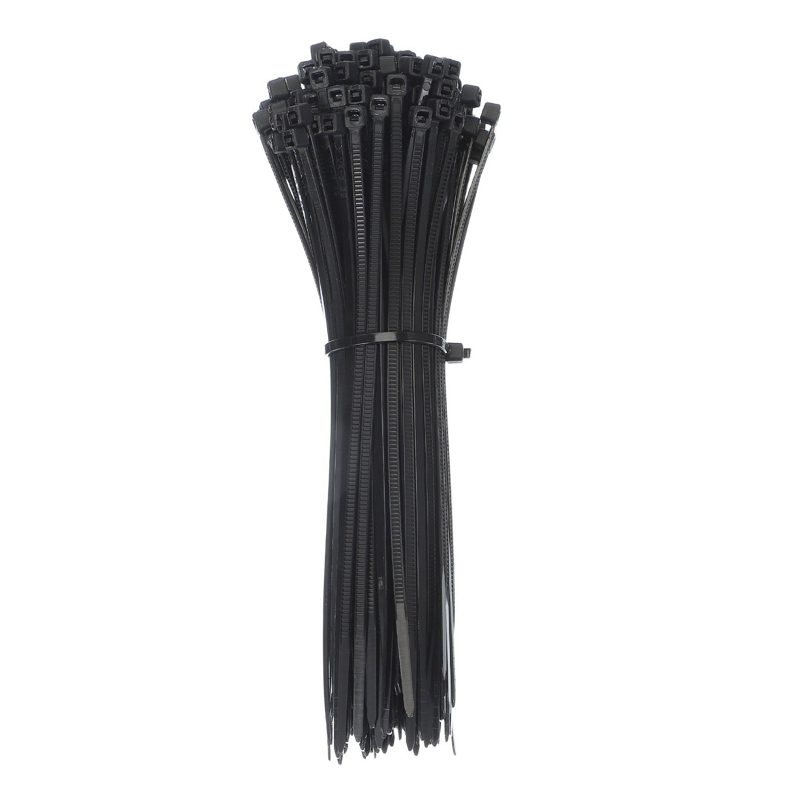 500Pcs 6 Inch x 2.7 mm Zip Ties, Self-Locking Nylon Wire Cable Ties Black