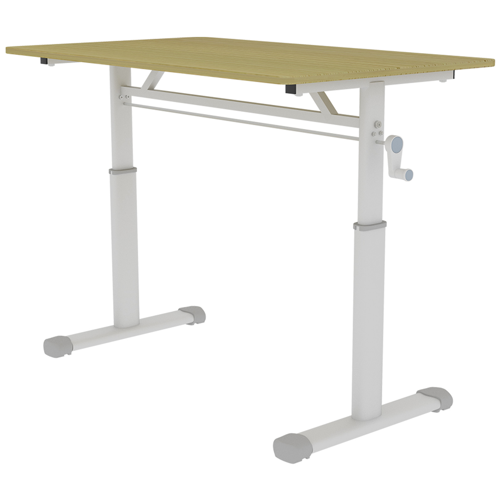Adjustable study desk suitable for children and adults, height-adjustable US