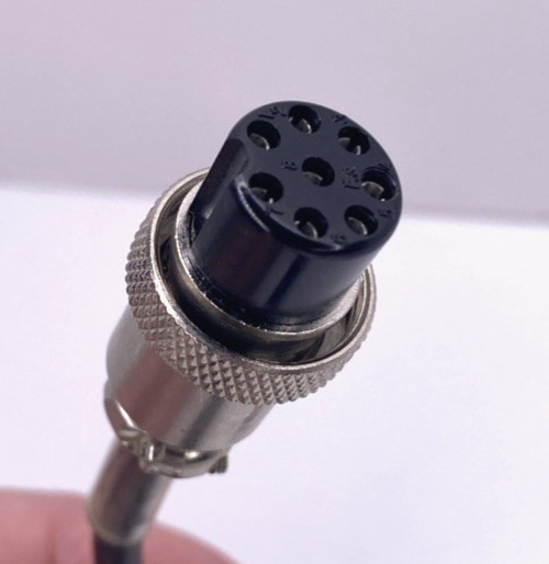 ICOM HM-36 Original Electret Condenser Mic 8 Pin Plug Up/Down Controls Untested