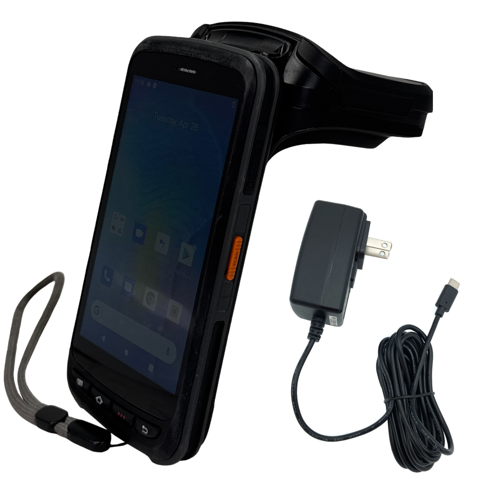 Chainway C72 RFID Tag Mobile Computer Barcode Scanner w/Battery & Charger TESTED