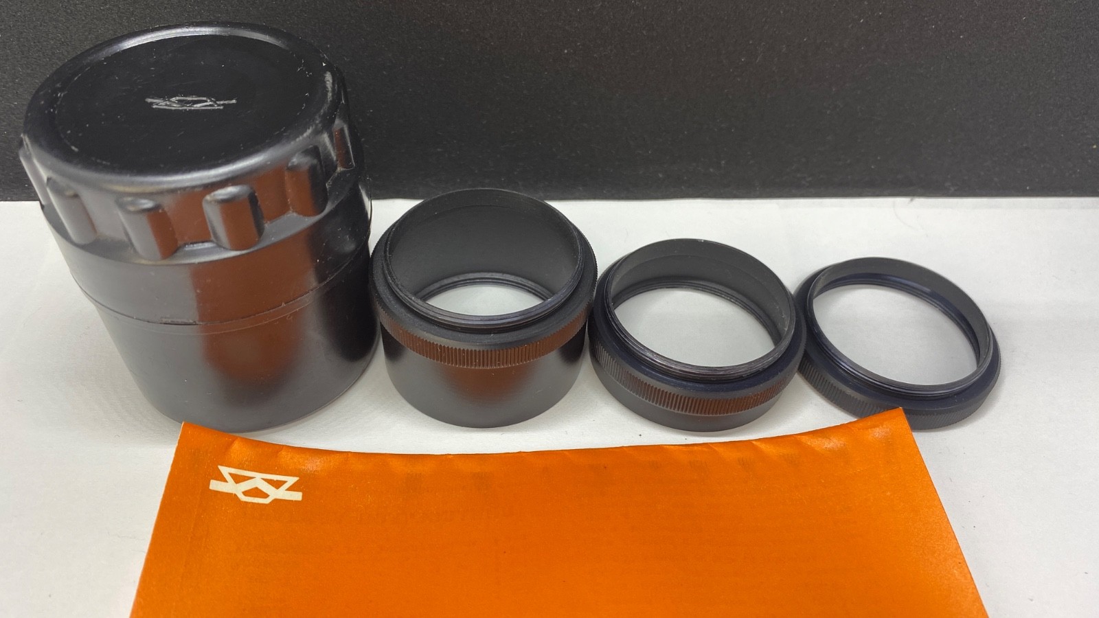 NEW! Old Stock! Macro Extension Tubes Screw M42 Mount (3 Metal Rings) for lenses