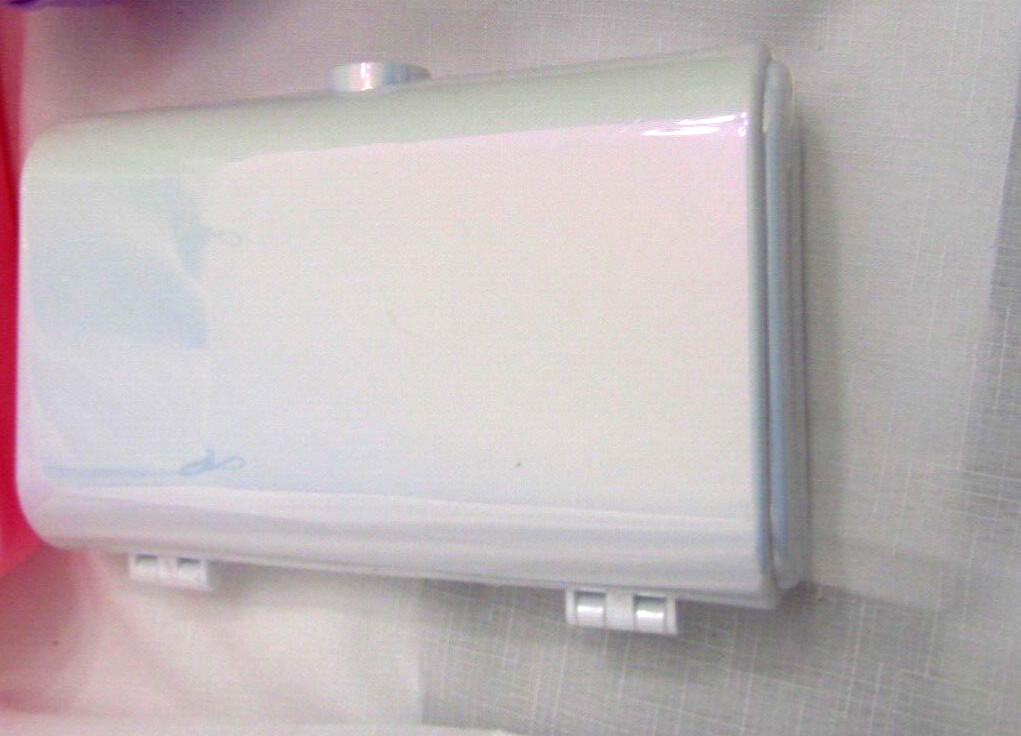 PEARLY-WHITE JEWELRY / ACCESSORY CASE / 2-TIERS / with MIRROR