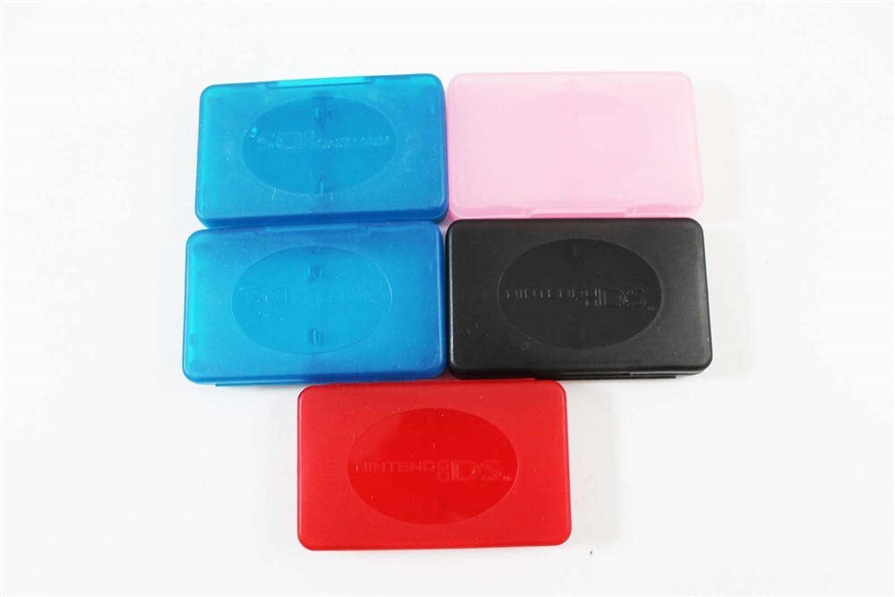 Nintendo DS Lot Of 5 Plastic Game Cases