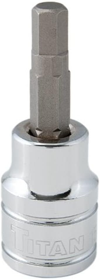 Titan Tools 15657 3/8-Inch Drive x 7/32-Inch Hex Bit Socket One Size, Factory