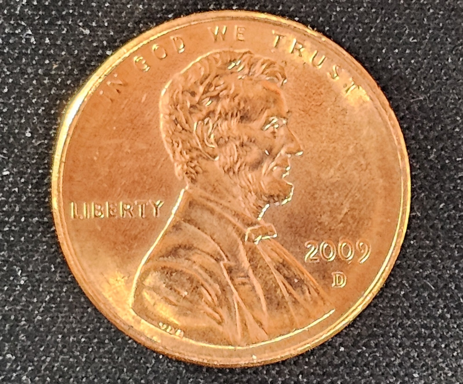 2009 D  Penny One Cent DDO