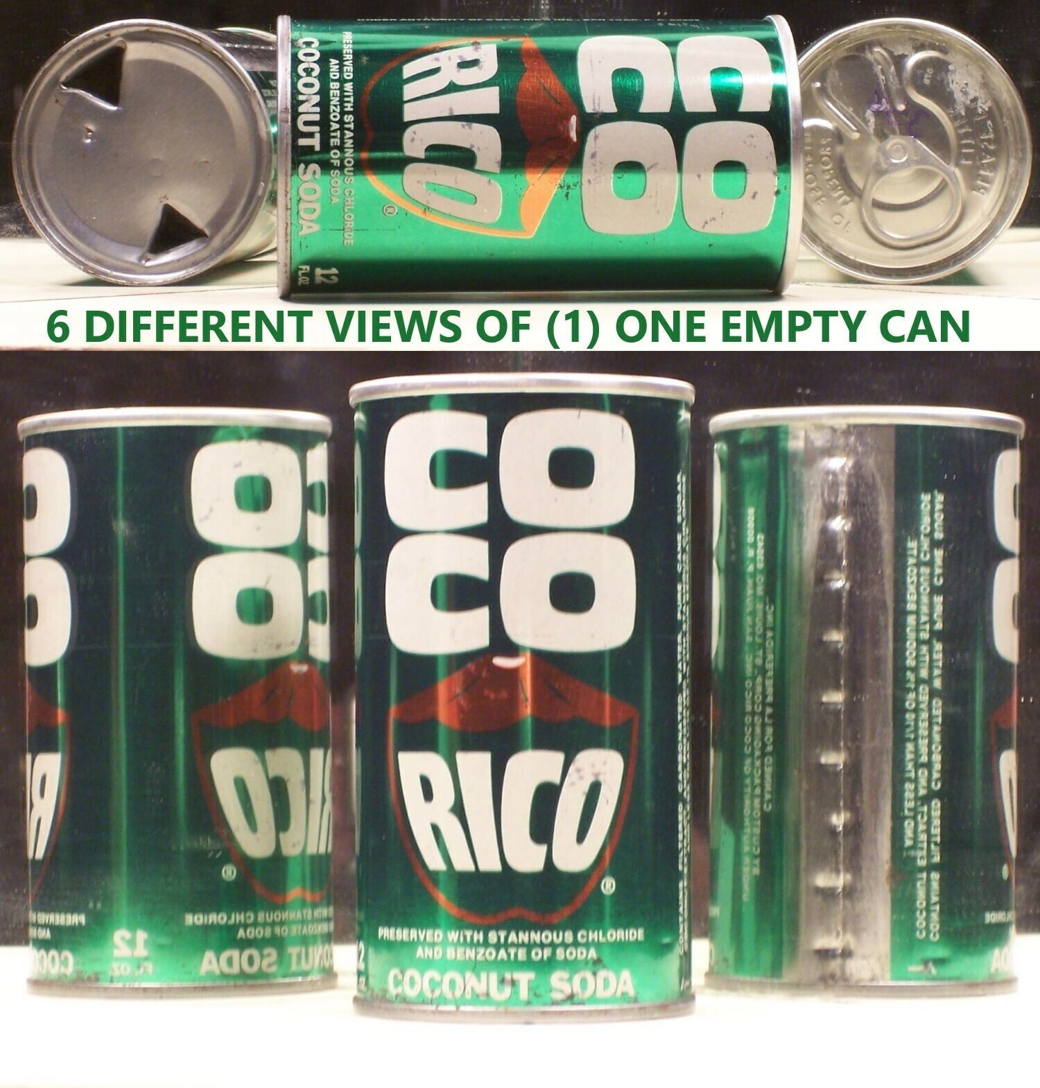 Co Co Rico Coconut Soda 12 ounce Can By Custom Packaging St Louis Missouri SC496
