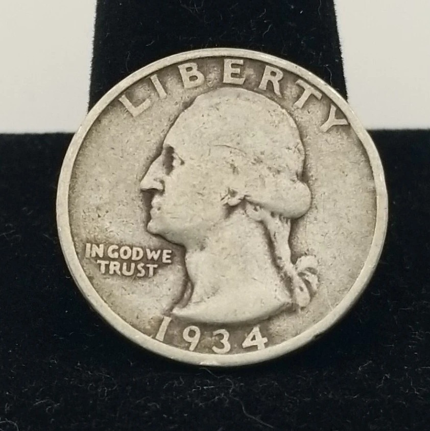 1934-P Washington Quarter #3502