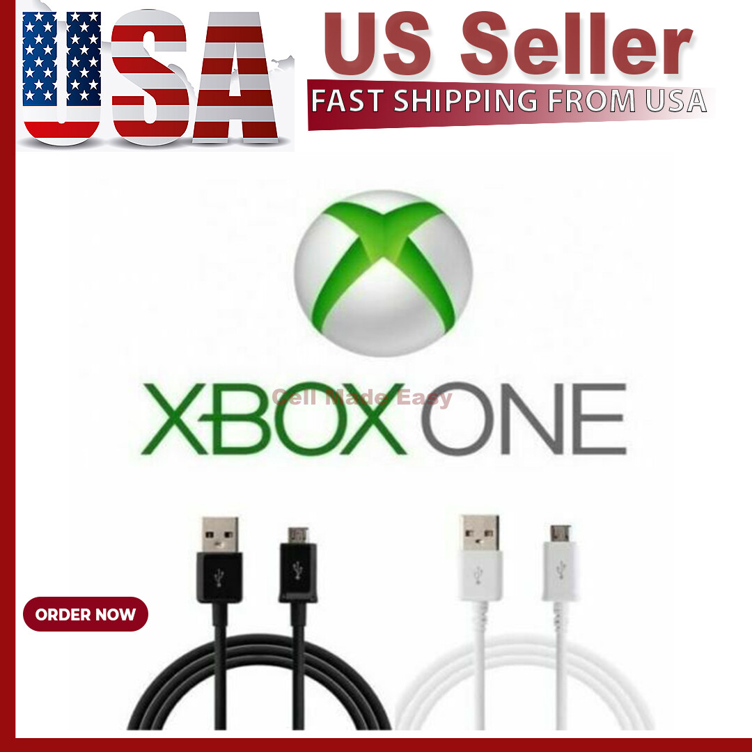 NEW 5Ft Extra Long USB Charger Cable Cord Wire For Microsoft XBOX ONE Controller