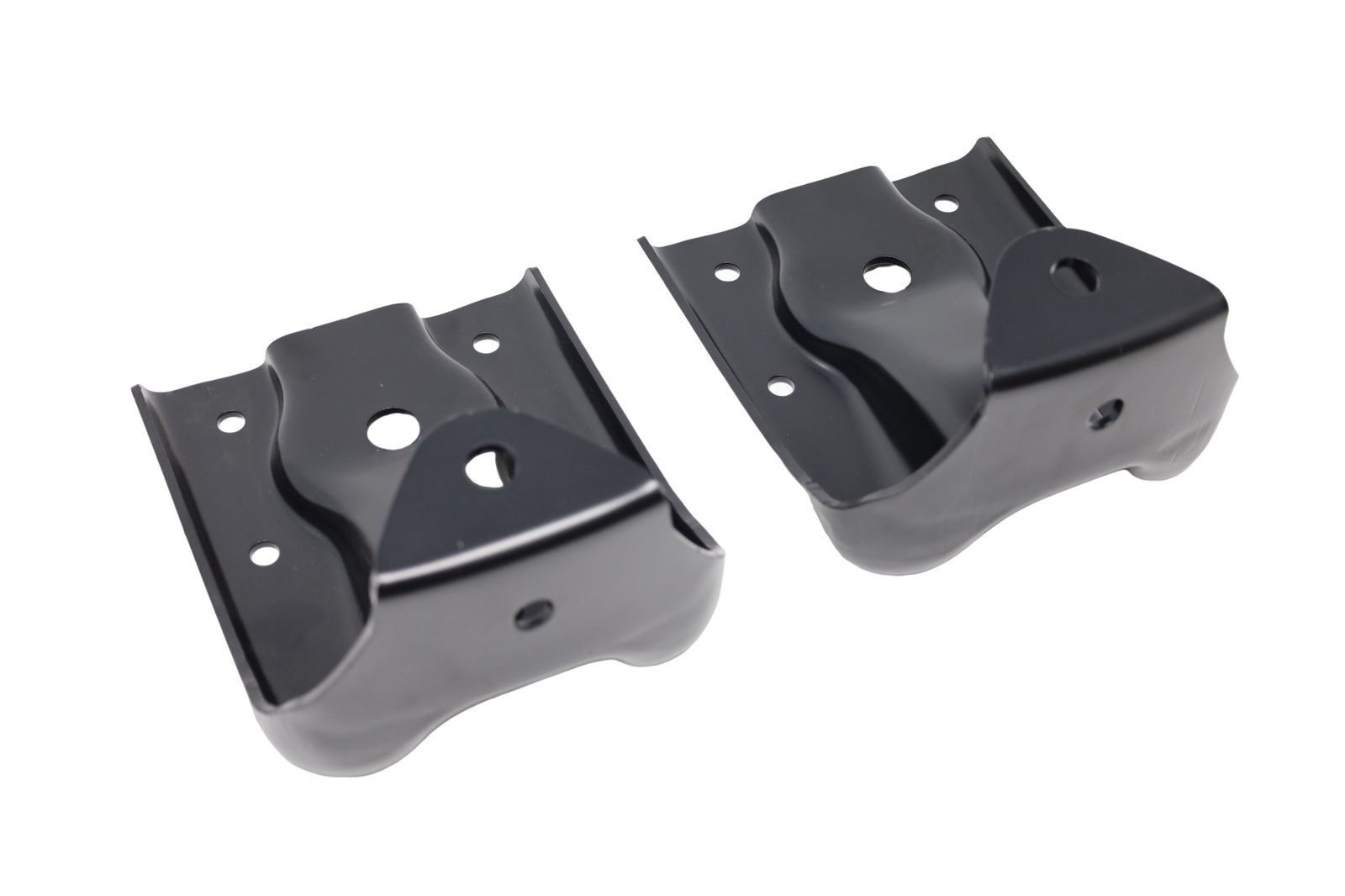 Pair Rear Leaf Spring Hanger Shackle Kit for Chevy Silverado GMC Sierra 2pcs