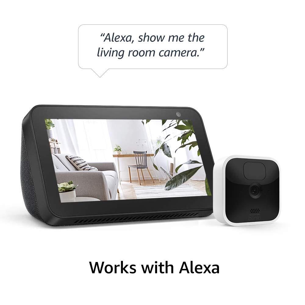 2 PACK BLINK INDOOR WIRELESS HOME SECURITY ADD-ON CAMERA (SYNC MODULE REQUIRED)