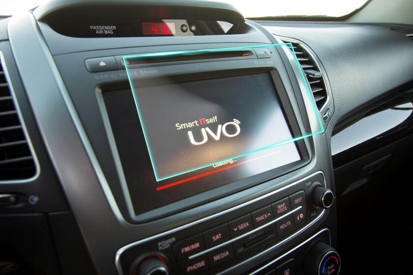 Crystal Clear Screen Protector for 2015 Kia Sorento Vehicle Navigation