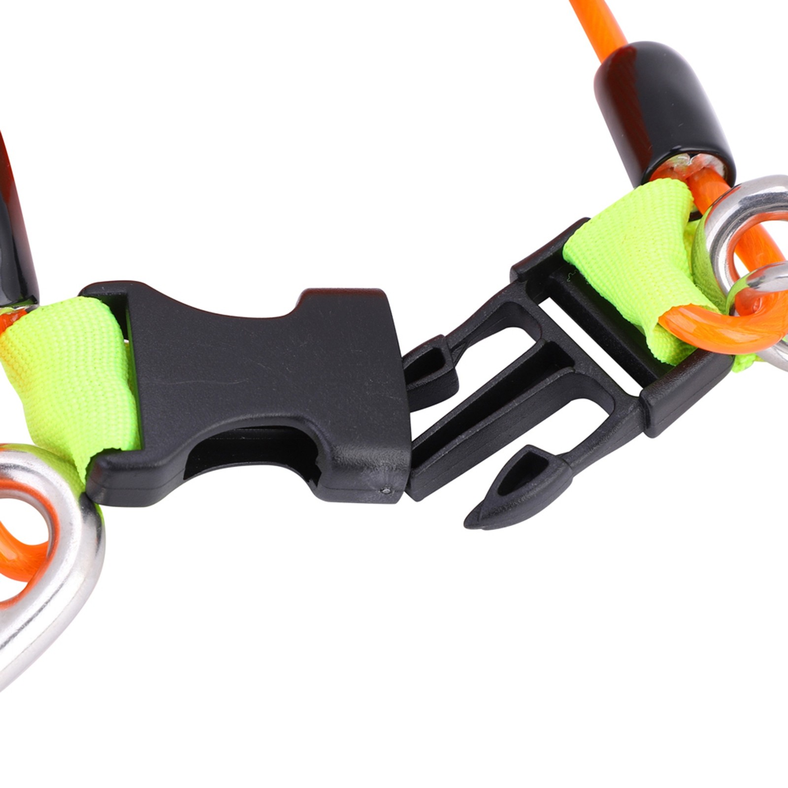 Keep Diving Anti Lost Spring Coil Lanyard Safety Emergency Tool With Quick