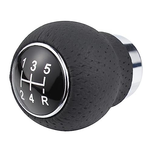 5 Speed Shifter Knob Car Stick Gear Lever Shifting Knobs Shift Ball Black