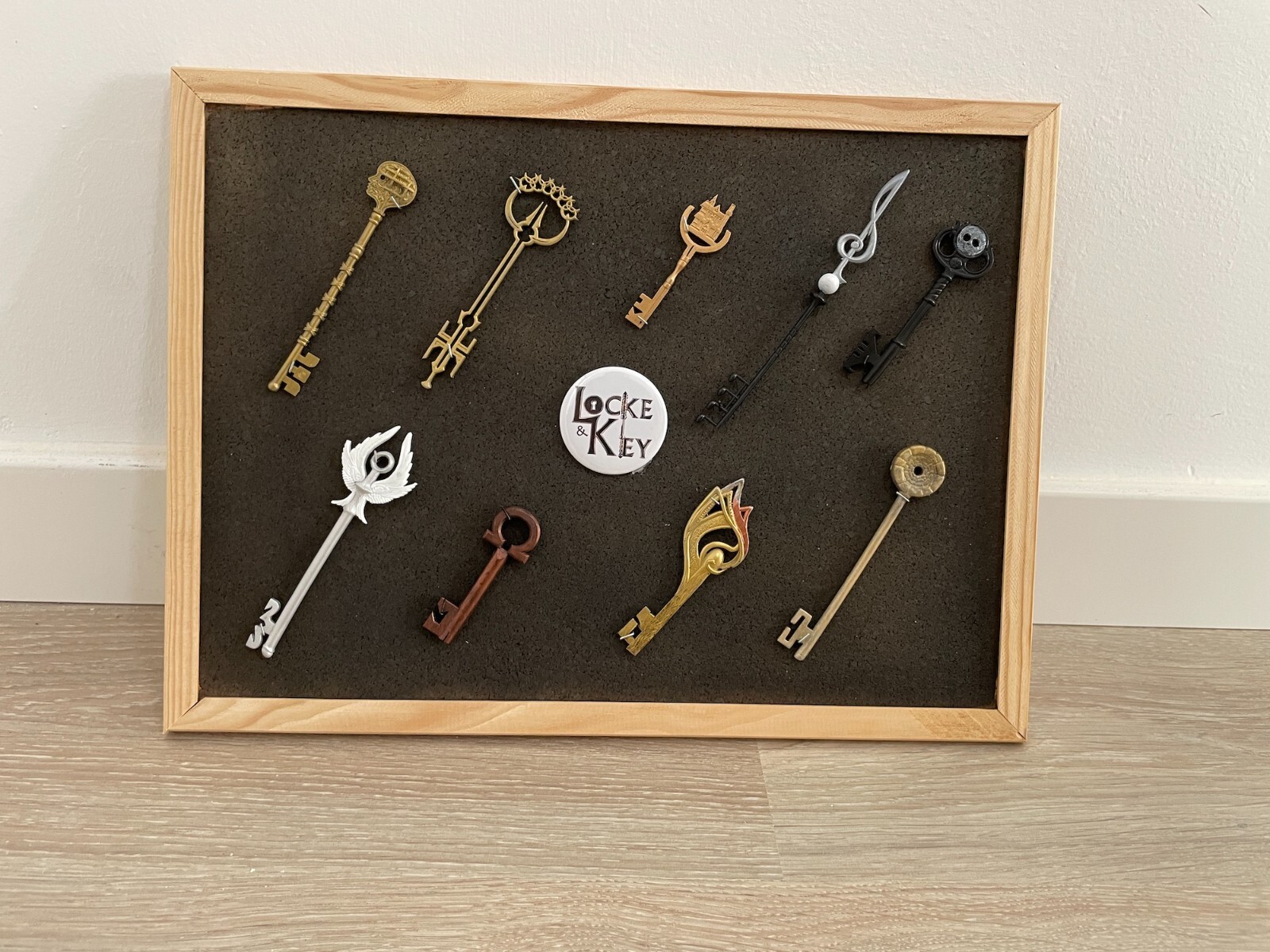Locke & Key Framed Key Collection