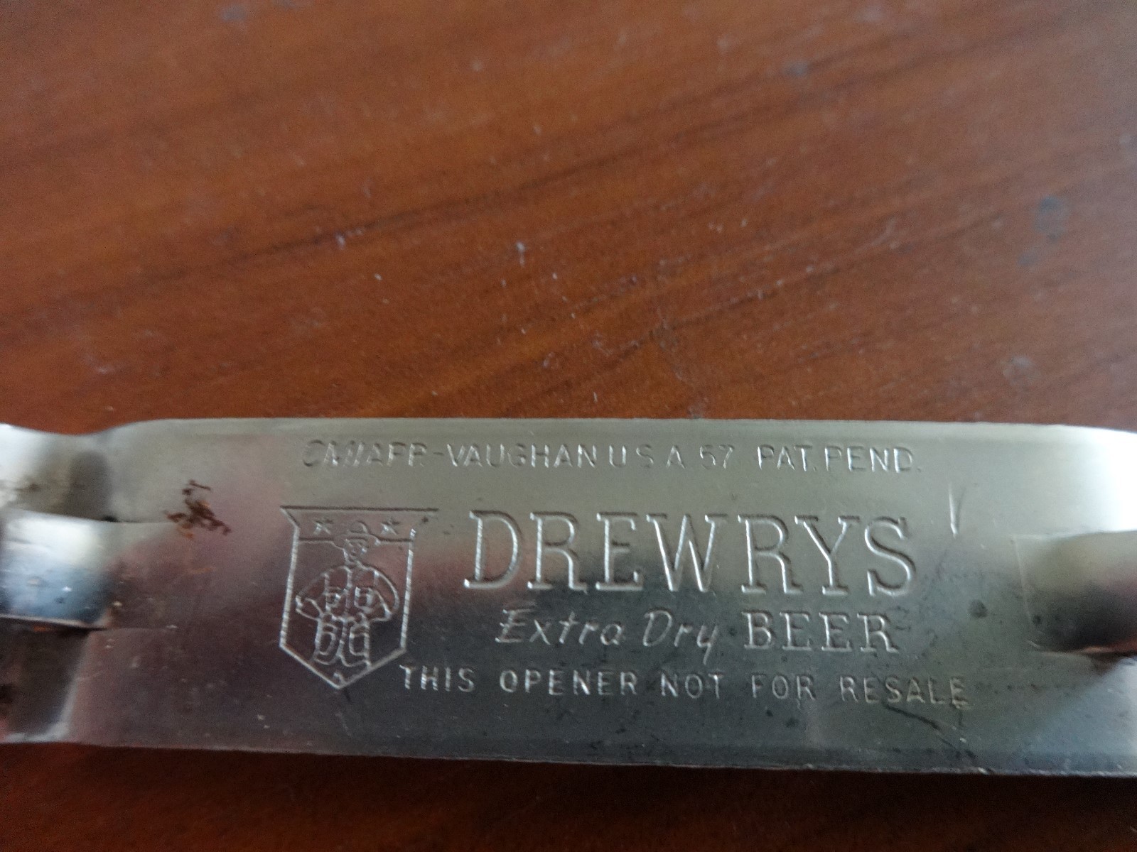 **3** DREWERYS EXTRA DRY Beer Can Bottle Openers Advertising USA Vaughan