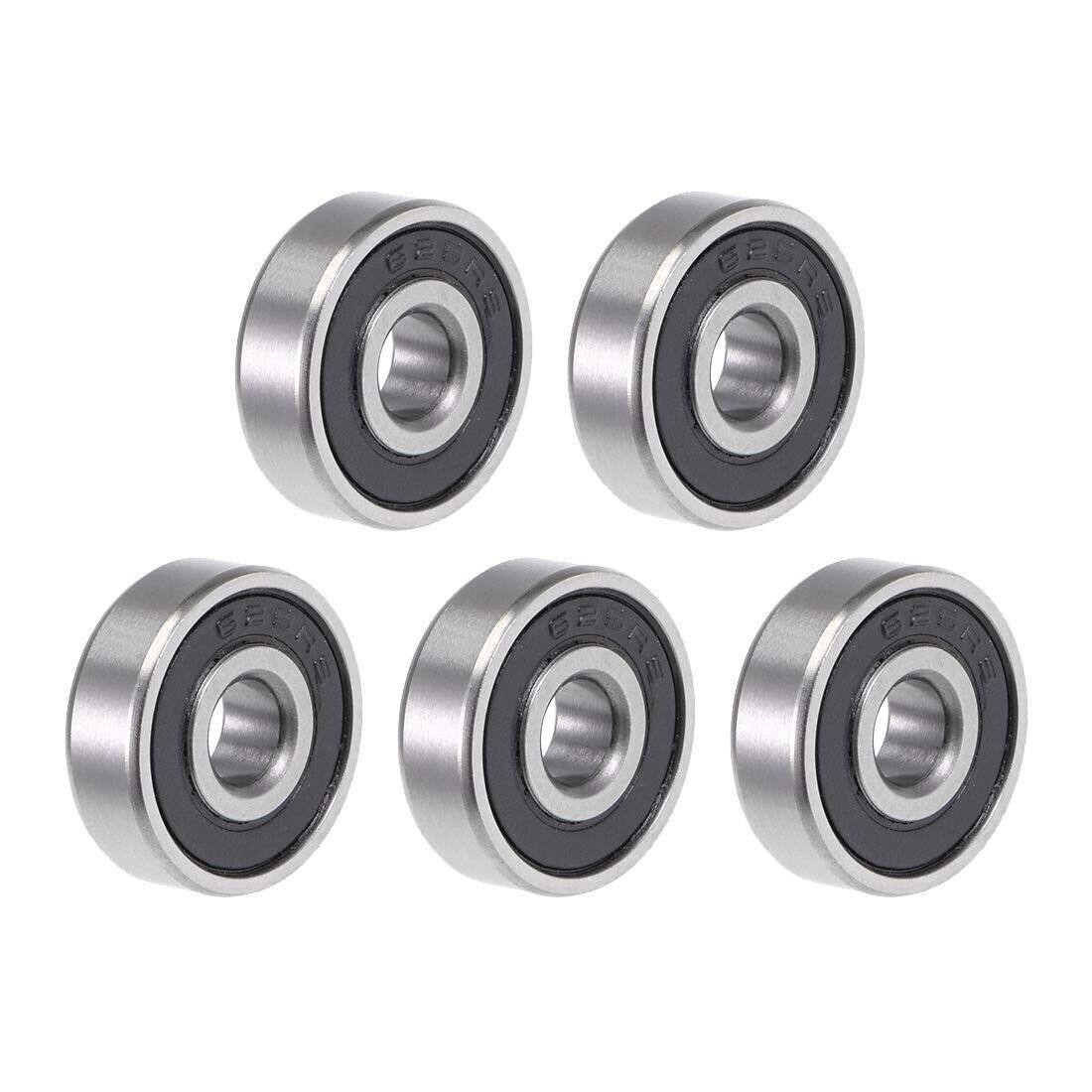 Proven Part 608Rs Bearing 8X22X7mm (5Pcs) Miniature 608 Rs Rz Ball Bearings 608-