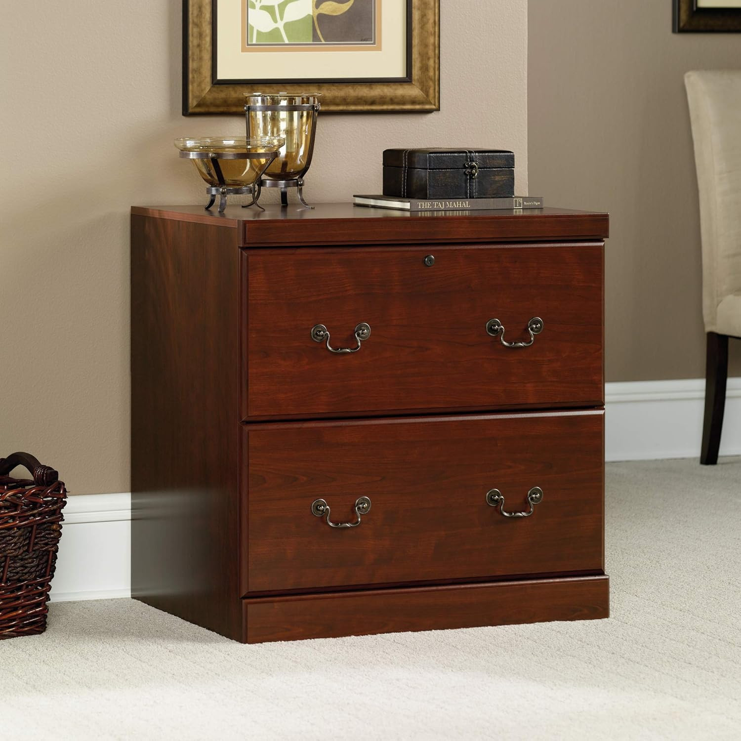 Classic Cherry Heritage Hill Lateral File - Stylish & Functional Storage Solutio
