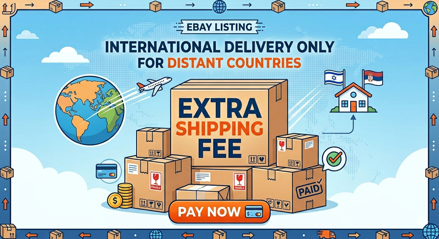Extra Shipping Cost - Remote Areas & Specific Countries