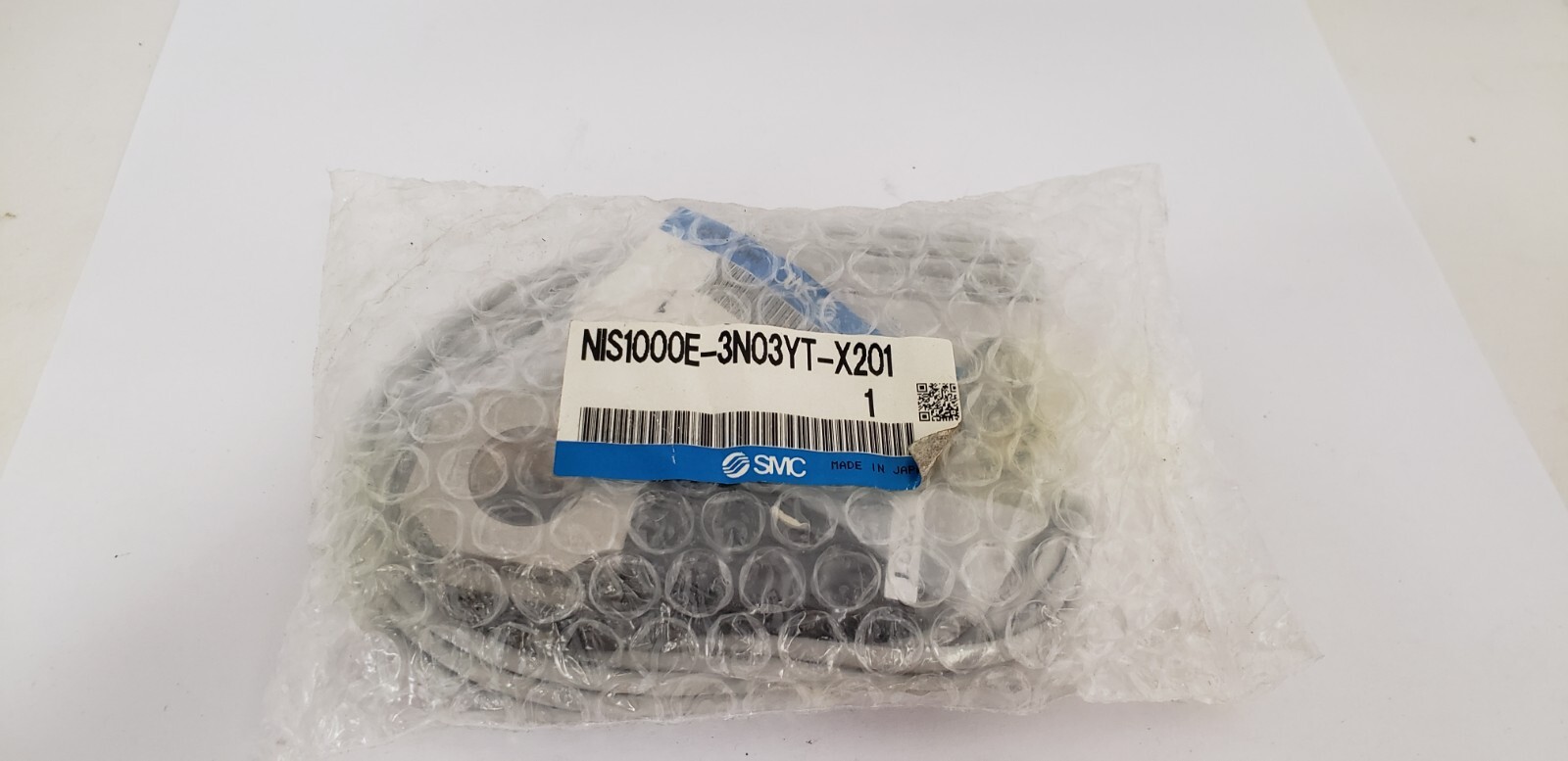 SMC NIS1000E-3N03YT-X201 PRESSURE SWITCH FOR FRL, FACTORY SEALED, NIB