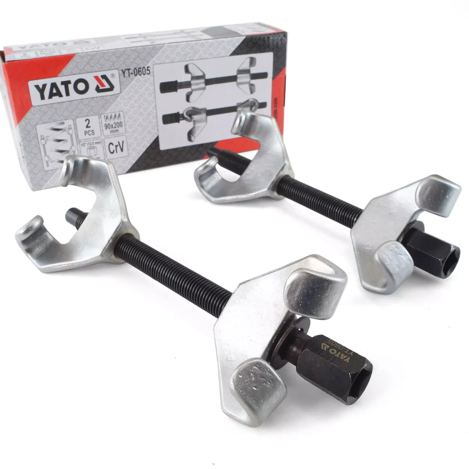 2x Yato spring compressor spring remover mounting tensioner chassis spring spring extender