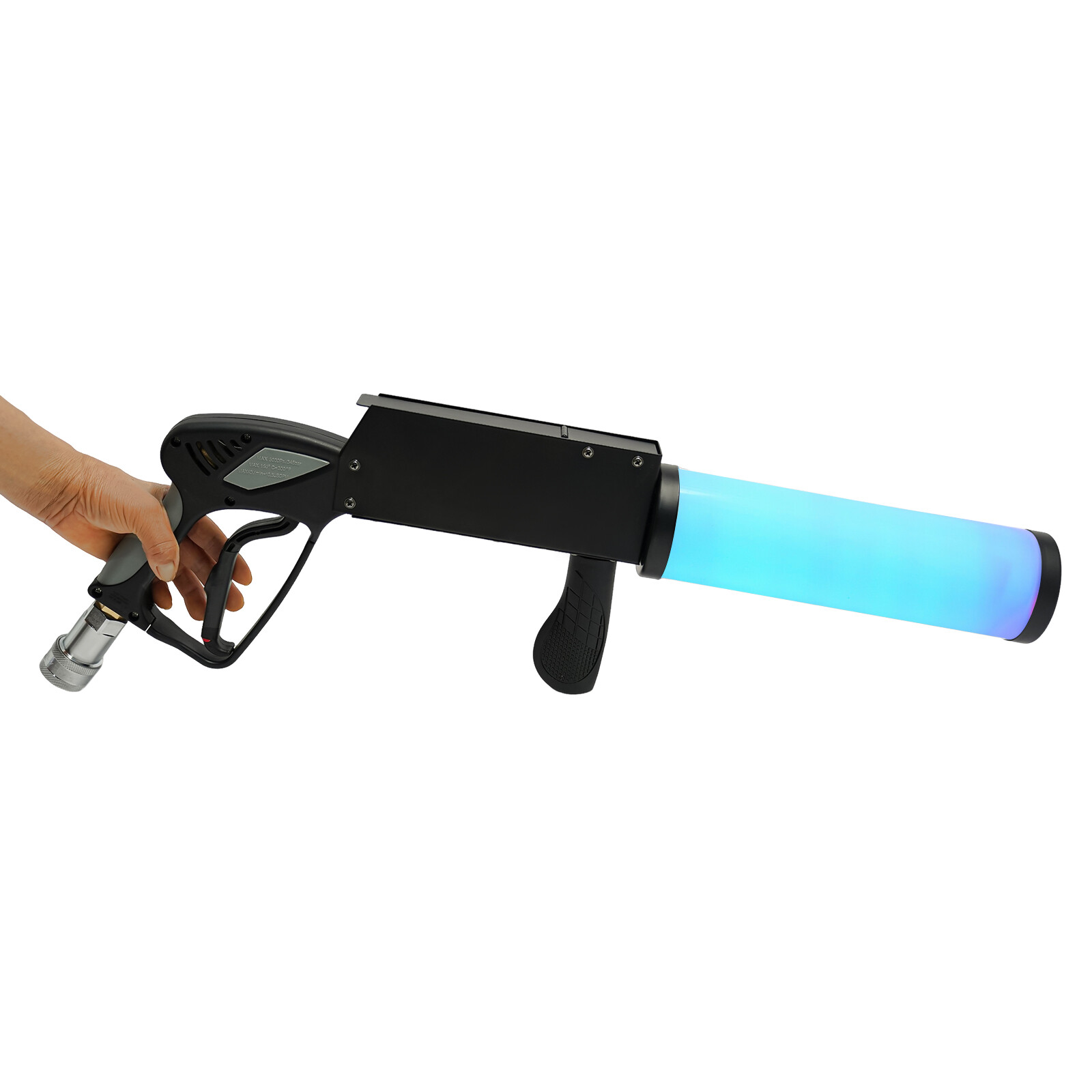 Handheld Fog Machine For Stage Party With RGB LED Light Remote Safe Lock