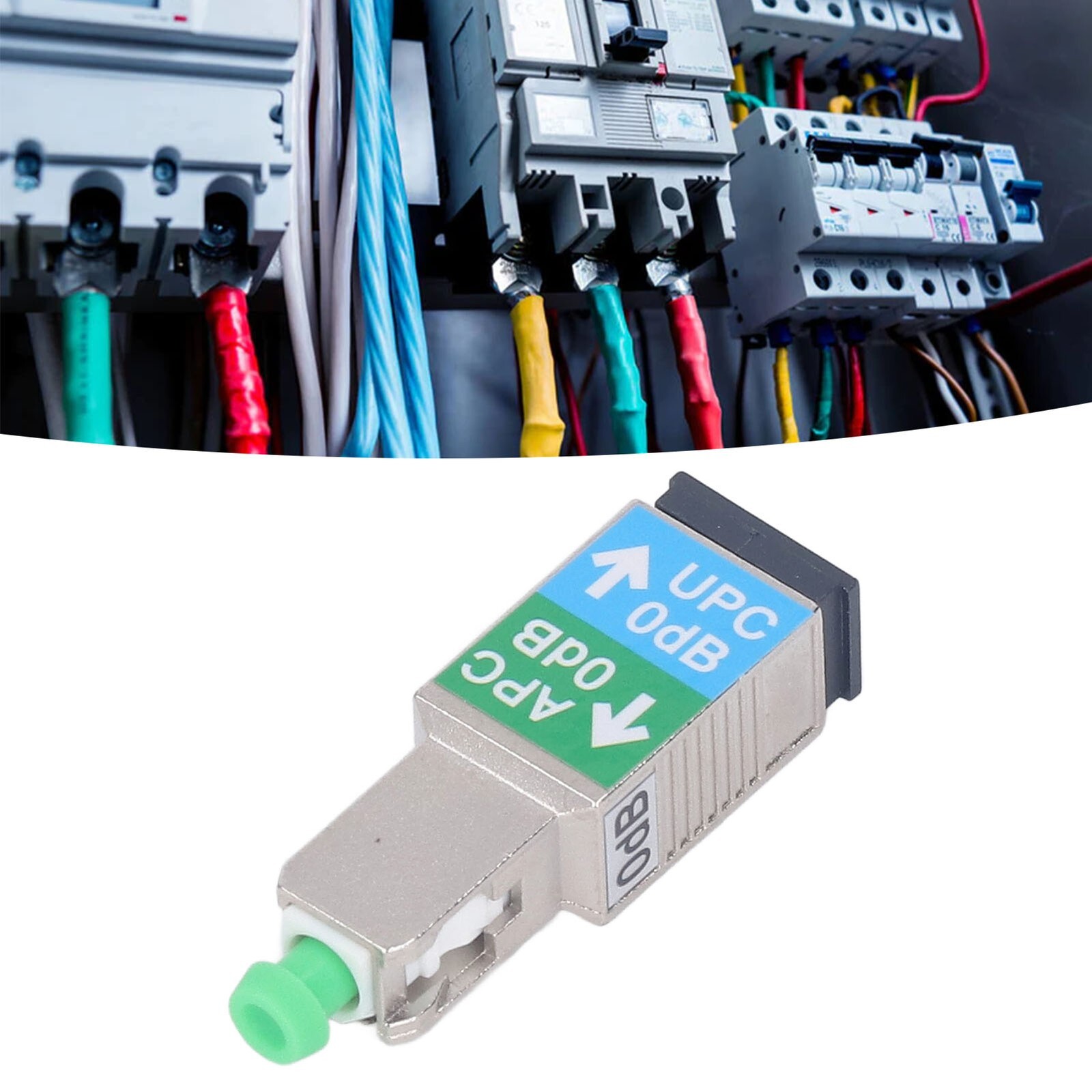 Fiber Optic Connector Adapter SC  Male to UPC Female Hybrid Convertor