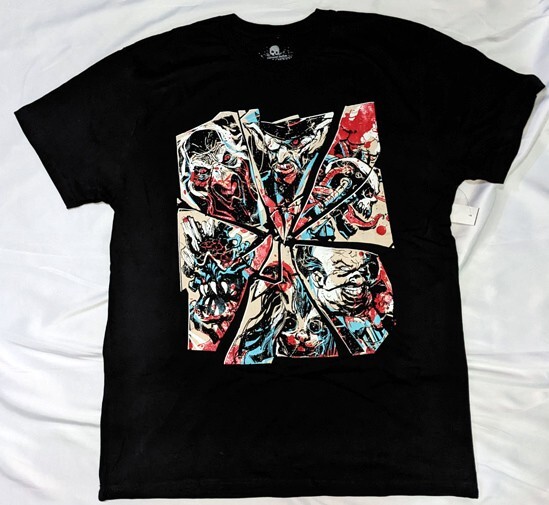 UNIVERSAL Halloween Horror Nights 2024 SHATTERED SCREAMS ADULT X-Large T-shirt