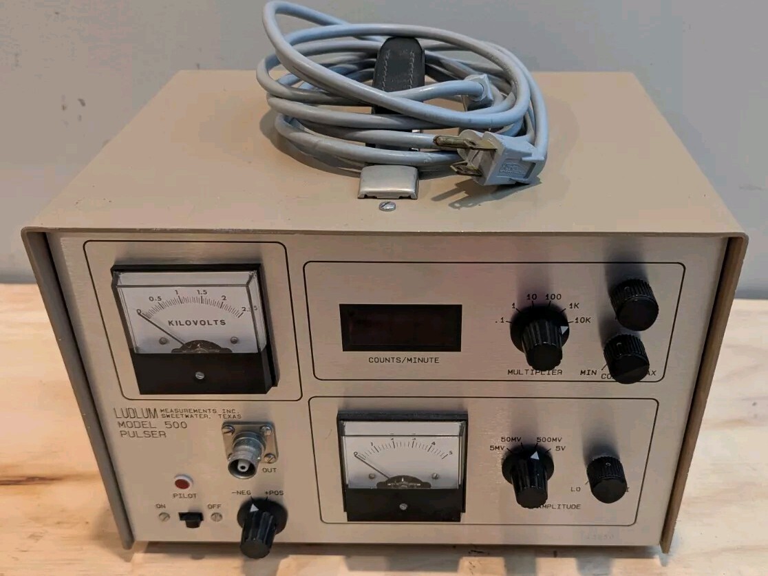 Ludlum Model 500 Pulser Tested And Guaranteed