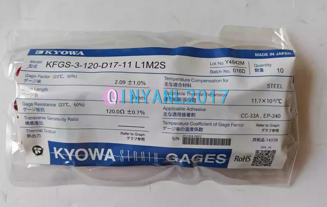 10pcs/pack NEW KYOWA Strain gauge KFGS-3-120-D17-11 L1M2S KFGS-3-120-D17-11L1M2S