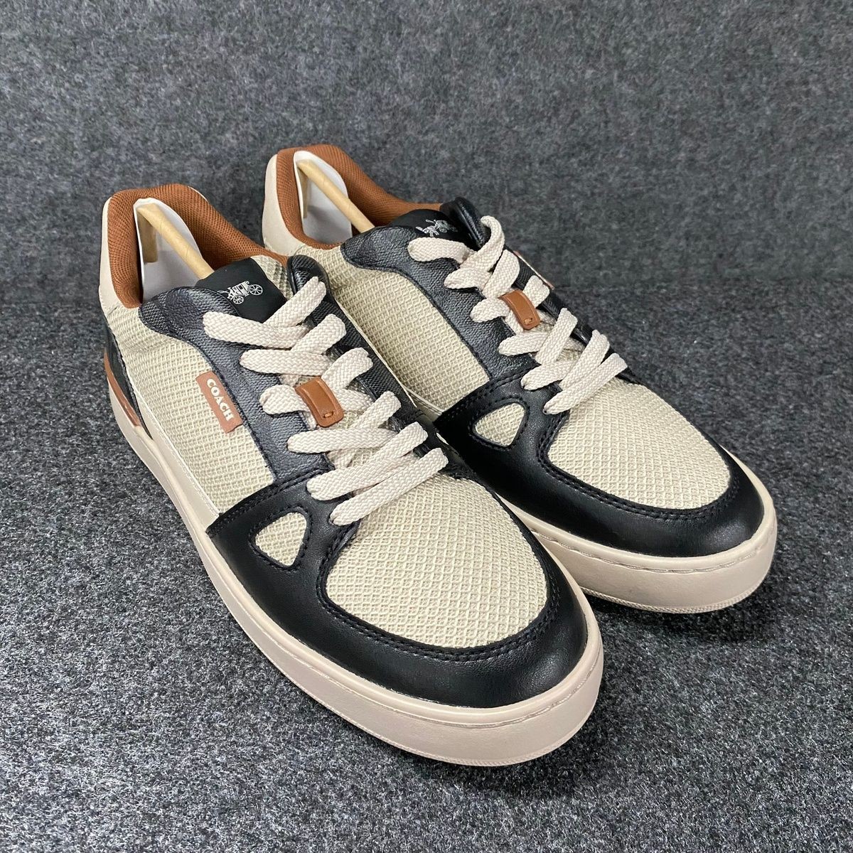 COACH Clip Court Sneakers Men's Size 8.5D Steam CU165