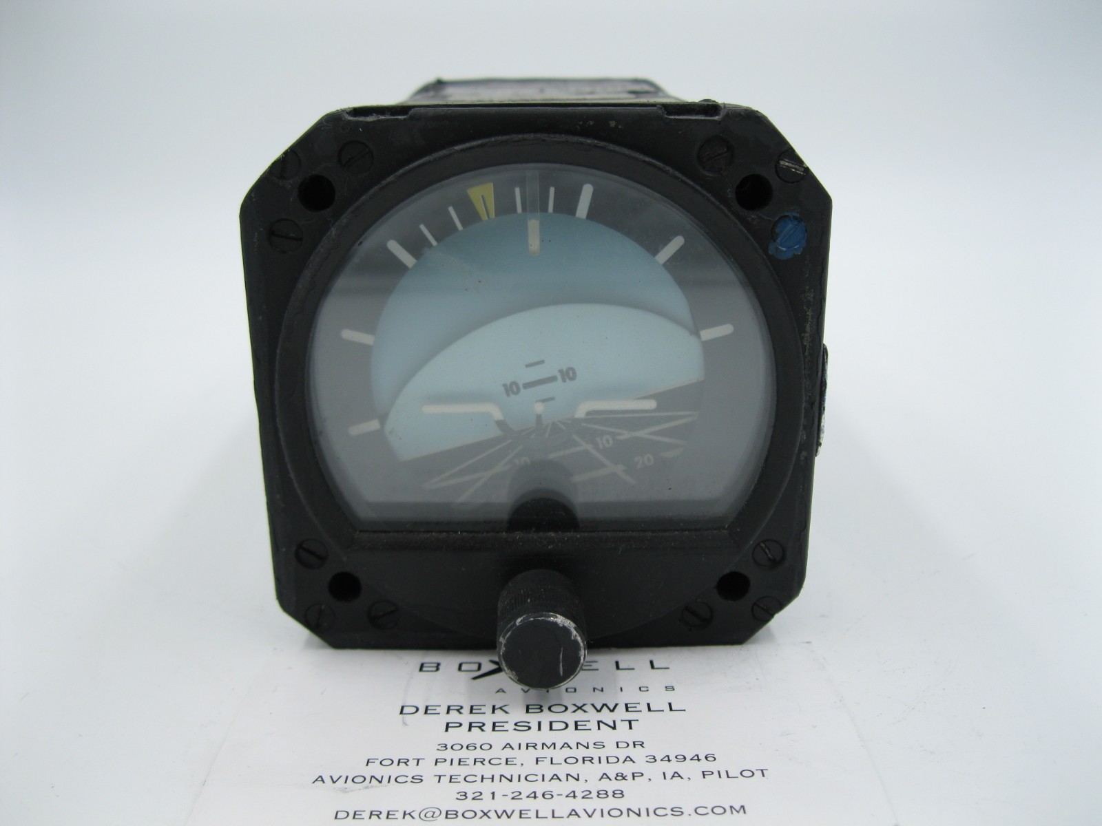 AIM Attitude Indicator 504-0001-902