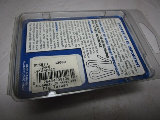 TITAN by Coastal G3000 MEDIUM Extra Links For Training Collars / Set of 3