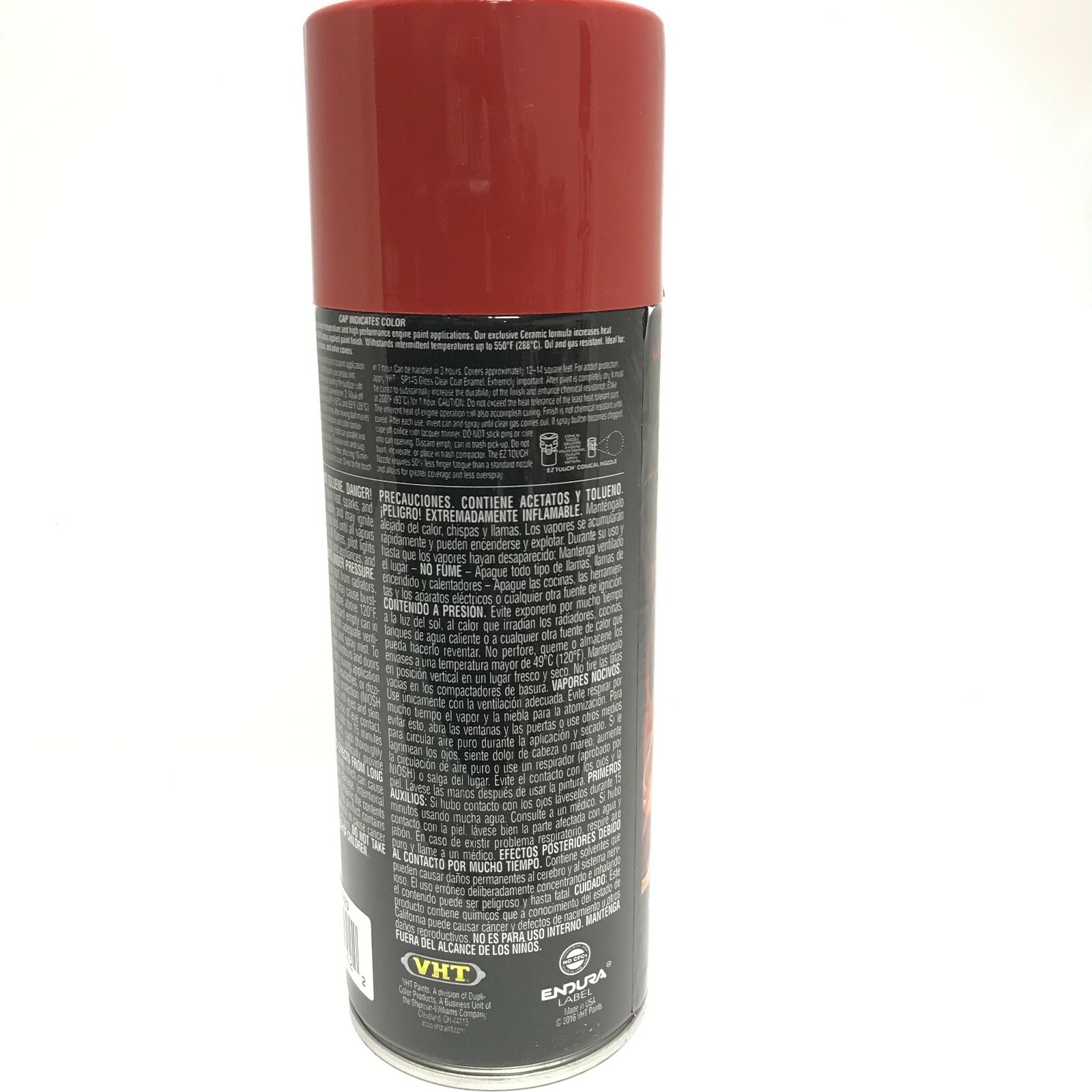 VHT SP152 Engine Enamel High Heat Coating, Drive Train Paint, Ford Red