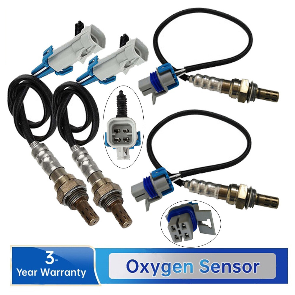 4x Oxygen Sensor Up&Downstream For 2008-2013 Chevrolet Silverado GMC Sierra 1500