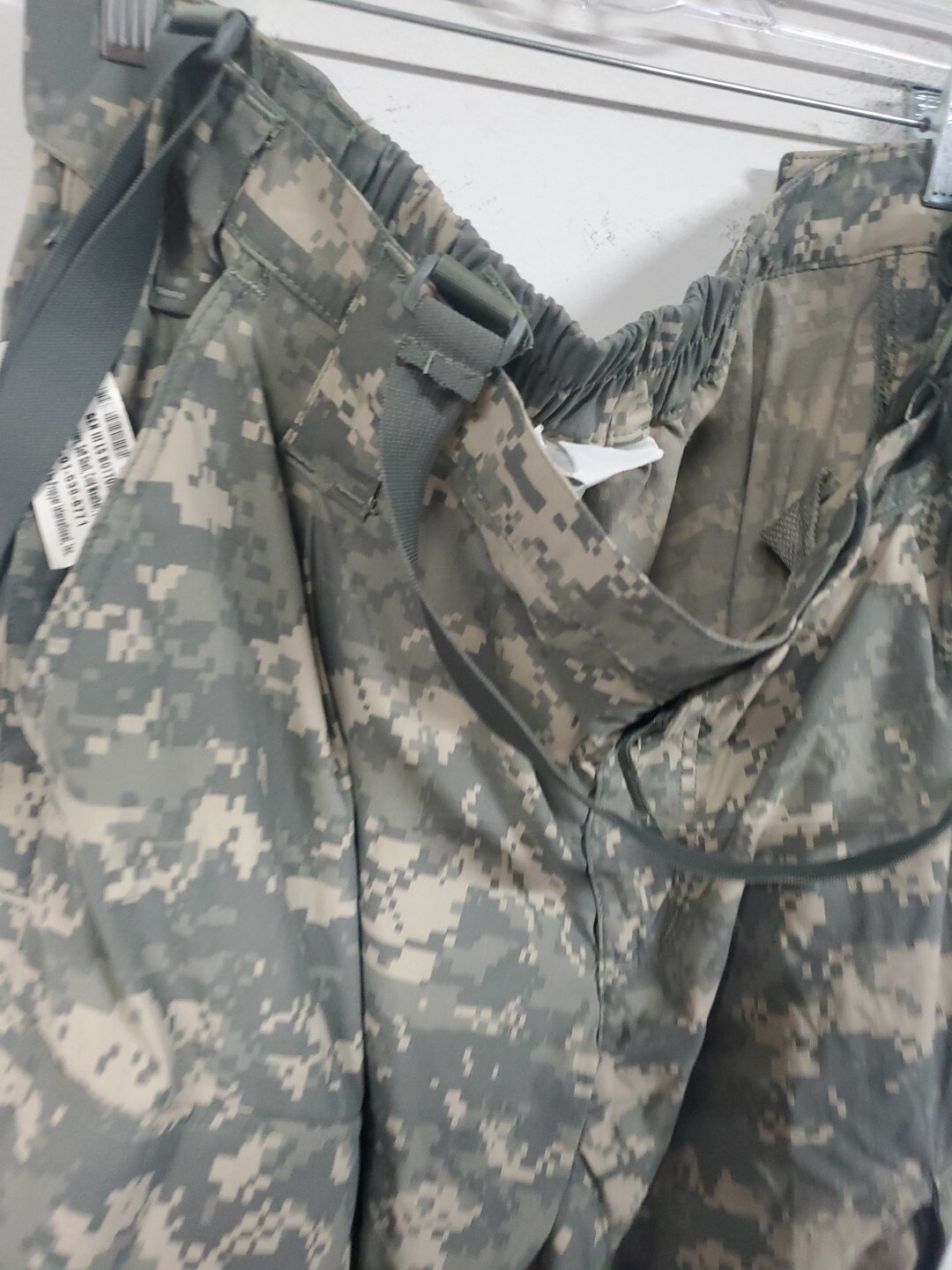 Large Regular ARMY ISSUE ACU DIGITAL SOFT SHELL pant LEVEL 5 cold weather