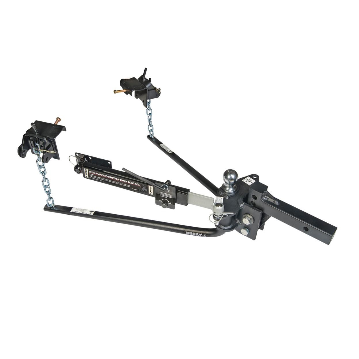 Husky Towing 30849 Rnd Bar 1200 LB Tong With 10" Shank With 2-5/16" Ball With Sw