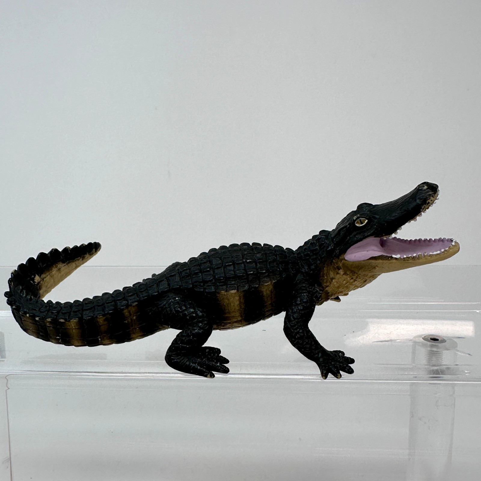 Safari Ltd Alligator Figure Green Swamp Wildlife Zoo Animal Figurine 6" 1997