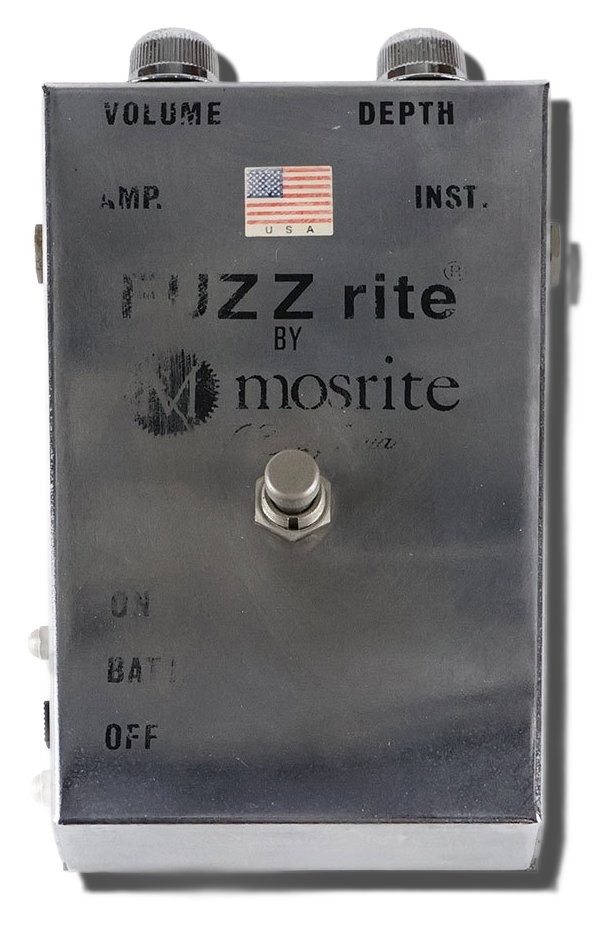 Mosrite Fuzz Rite Reissue Pedal 2794 Tested & Works