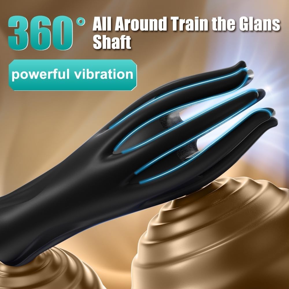 Automatic Male Massager with 7 Modes: Vibration / Suction / Rotation / Thrusting
