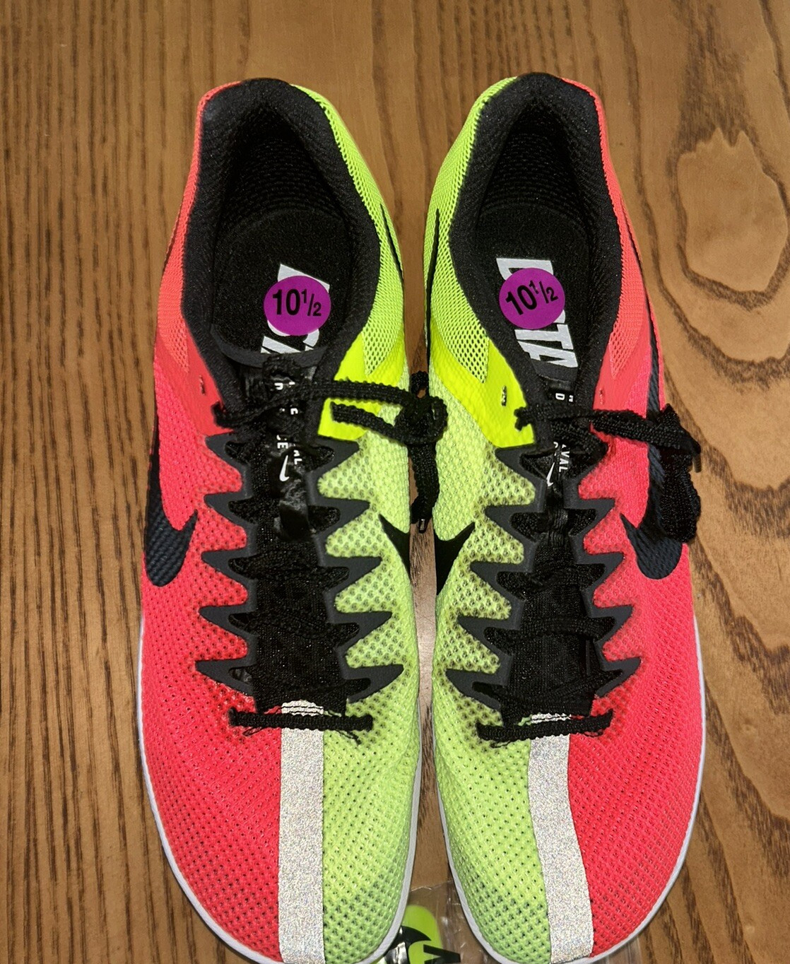 NIKE MENS NIKE RIVAL DISTANCE TRACK AND FIELD SHOES SIZE 7 NWOB NO SPIKES
