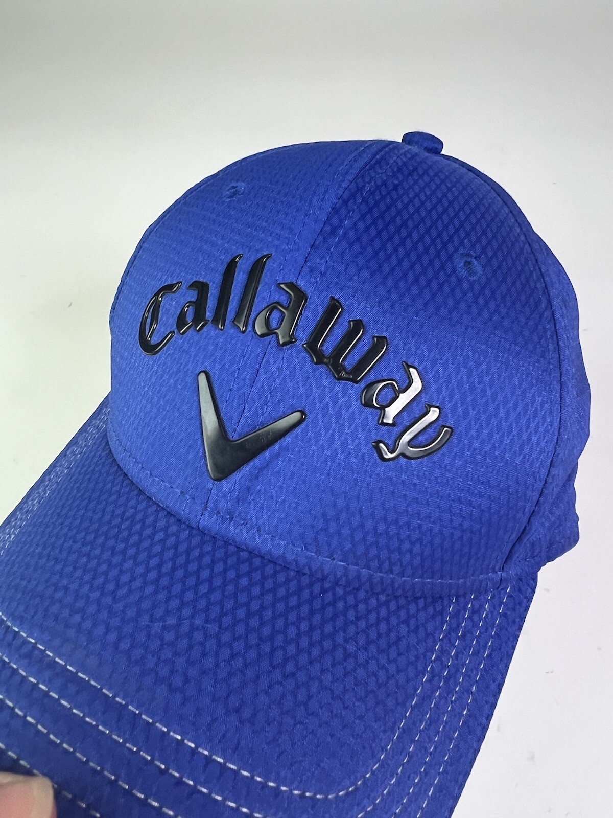 Callaway Royal Blue Strapback Weather Series Hat Embroidered