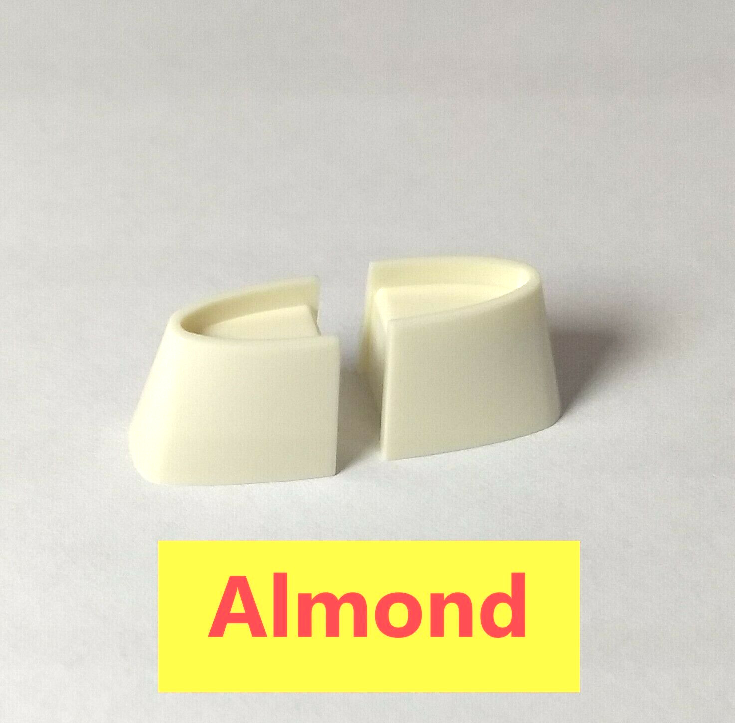 LUTRON Skylark DUAL SPLIT DIMMER replacement Slider HALF KNOBS OEM - 1 pair