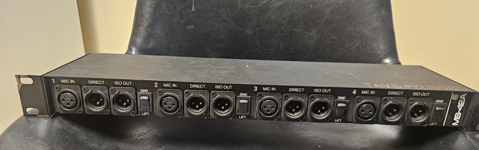 Pro Co MS42A "4 Channel Microphone Splitter"
