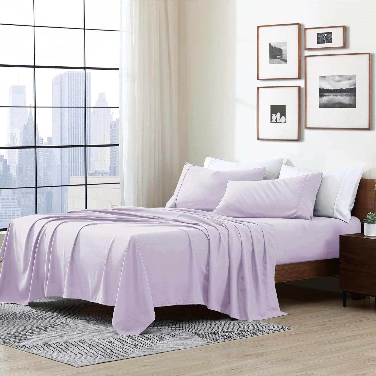 Essentials Ultra Soft Hypoallergenic Wrinkle Resistant Double Brushed Microfiber