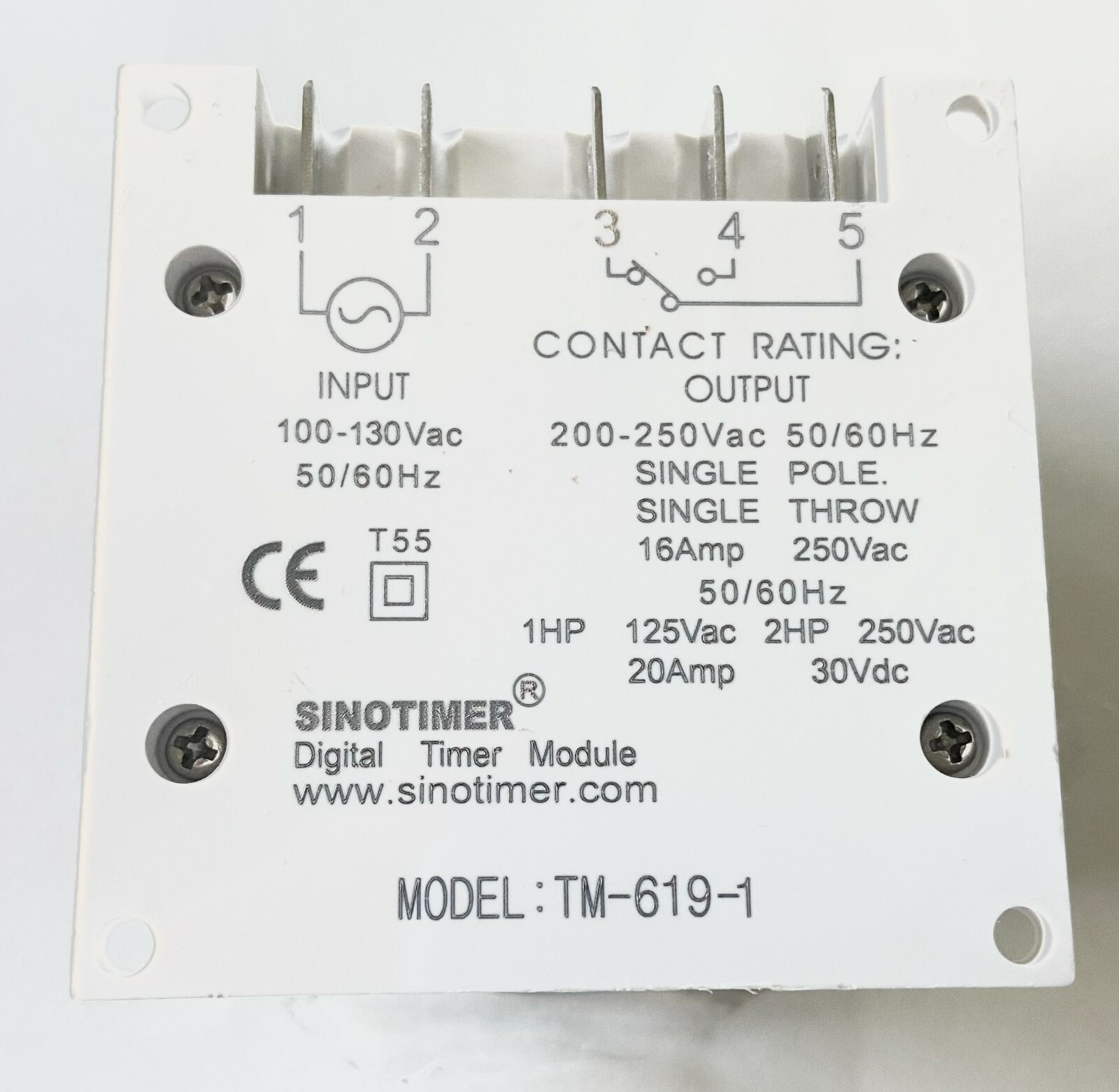 TM-619-1 Multipurpose Programmable Digital Timer 130V