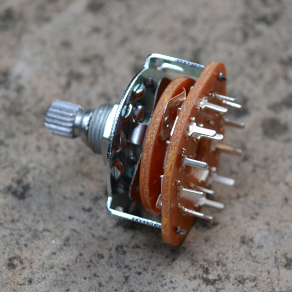 2pcs 4Way Guitar Amplifier Rotary Switch for Custom Wiring